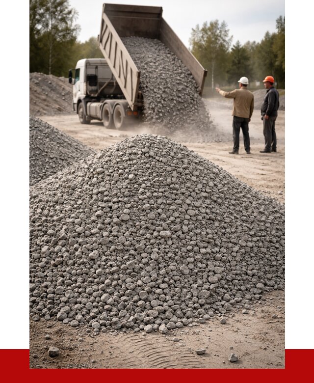 Гранитный щебень фракция 0-5 в Полысаеве от 2982 руб ПРОНЕРУДПлс