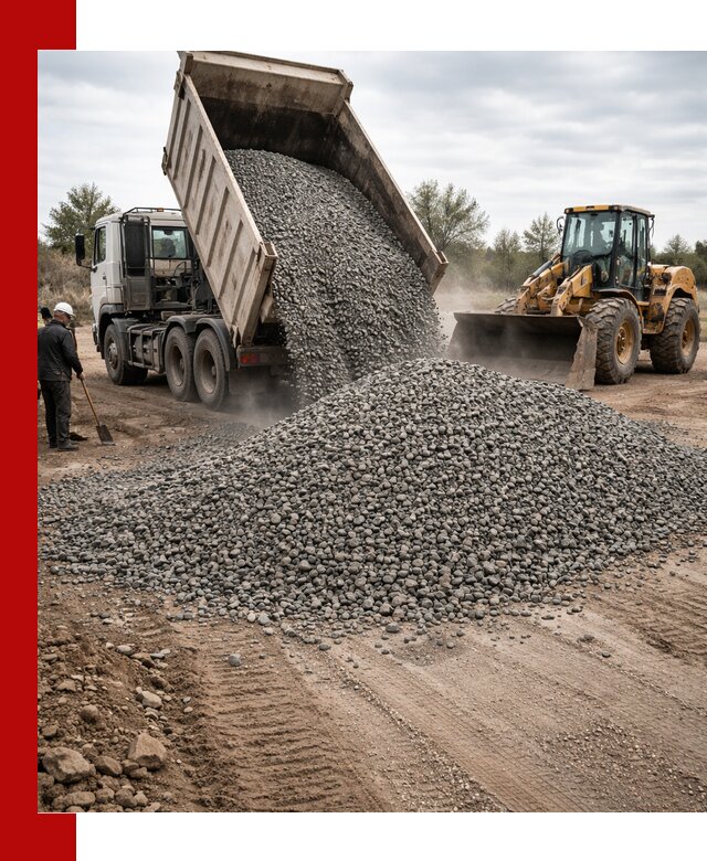 Гранитный щебень фракция 10-20 с доставкой в Полысаеве