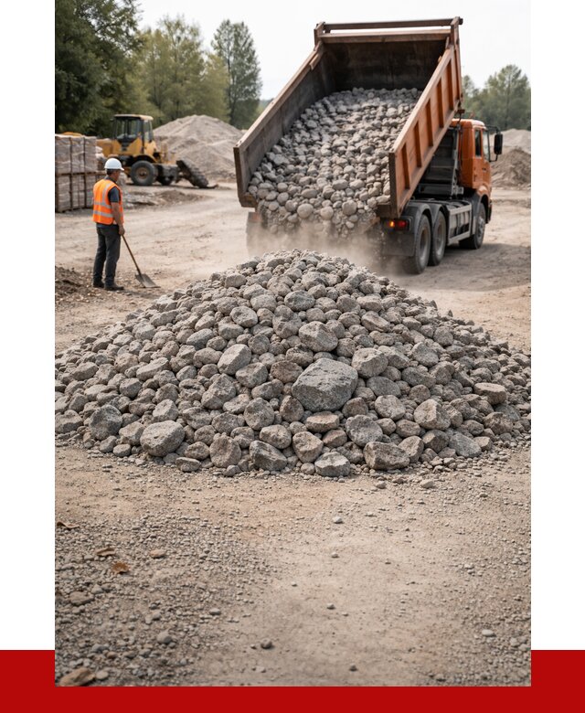 Гранитный щебень фракция 70-150 в Полысаеве от 1697 | ПРОНЕРУДПлс