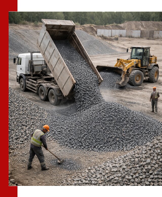 Щебень габбро-диабаз фр. 5-20 с доставкой в Полысаеве