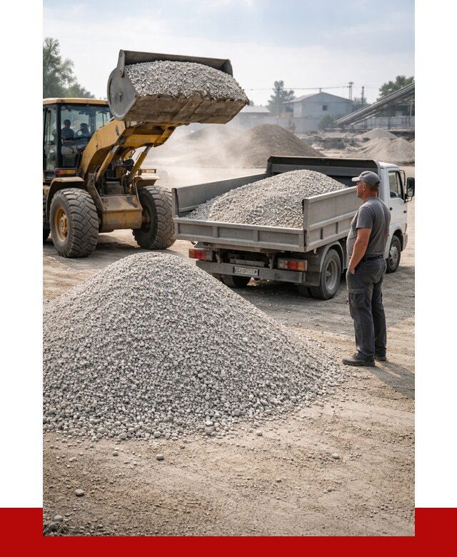 Известняковый щебень фр. 0-5 в Полысаеве от 4319 р. | ПРОНЕРУДПлс