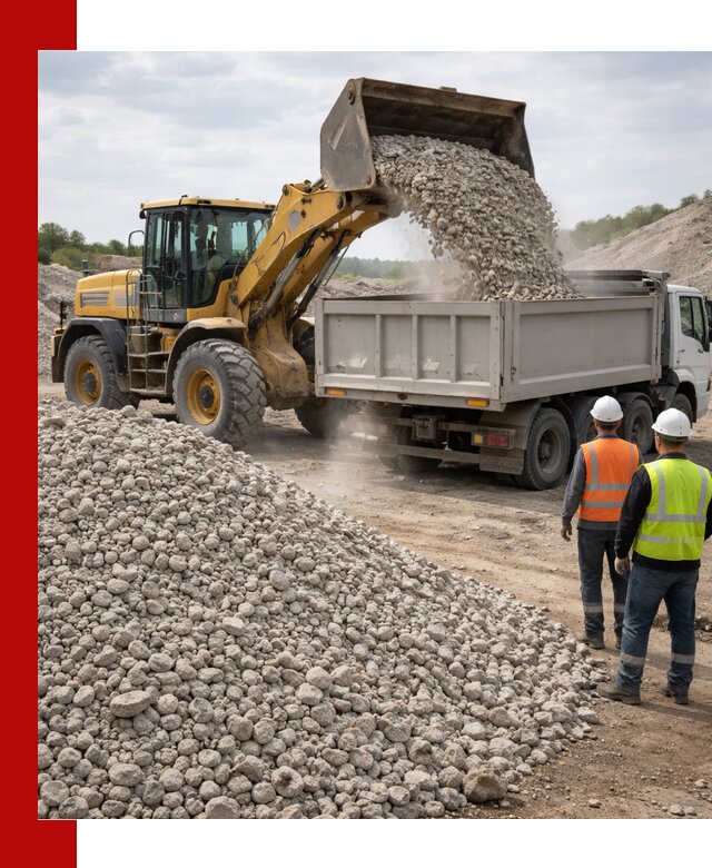 Доломитовый щебень фракция 40–71 доставка и продажа в Полысаеве