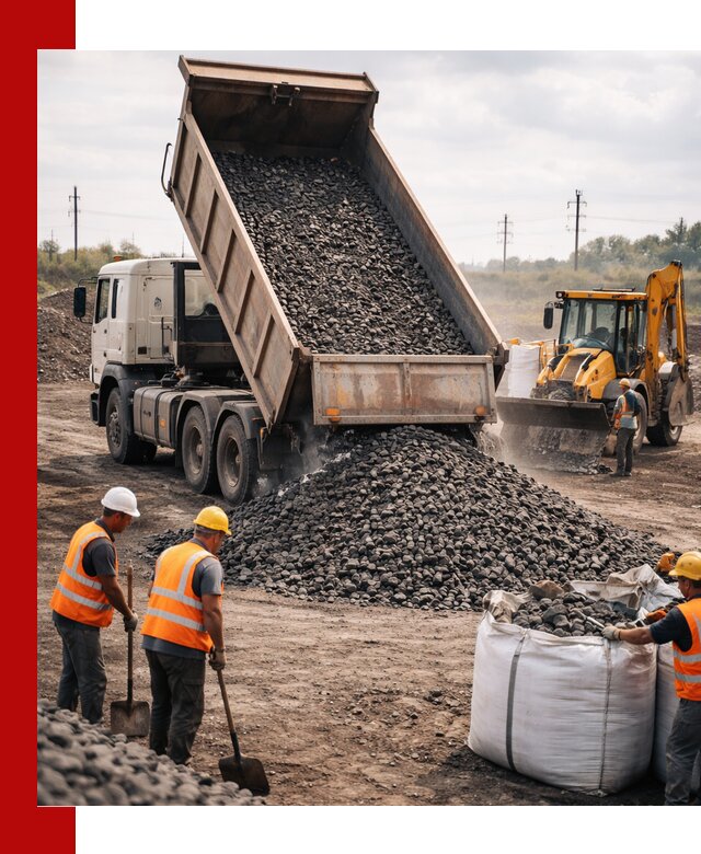 Шлаковый щебень фракция 40-70 с доставкой в Полысаеве