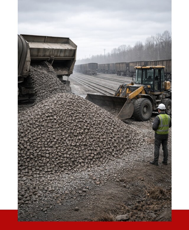 Купить железнодорожный щебень в Полысаеве от 2879 р. | ПРОНЕРУДПлс