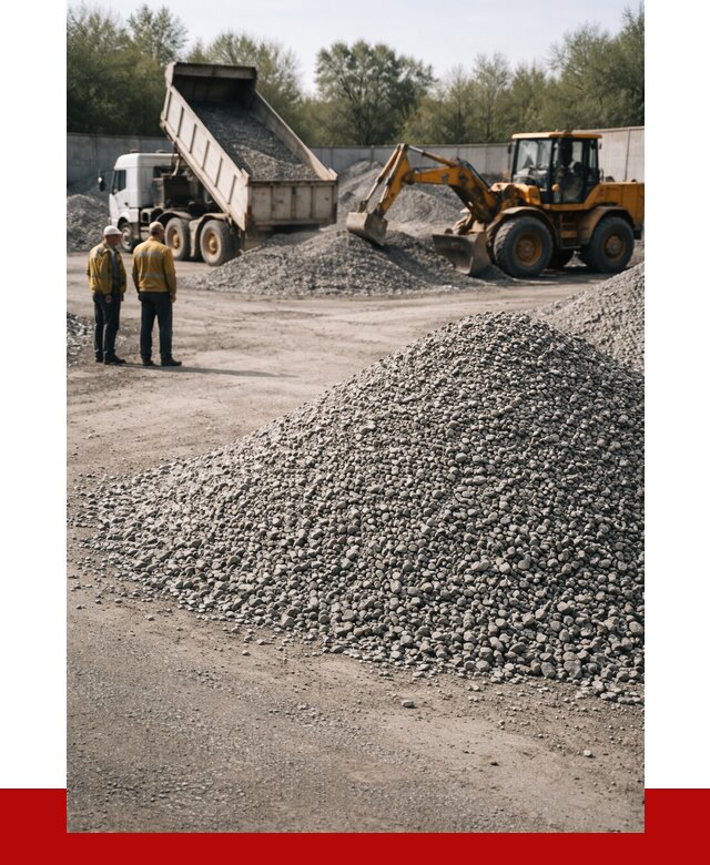 Вторичный щебень фр. 5-20 в Полысаеве от 1645 р. - ПРОНЕРУДПлс