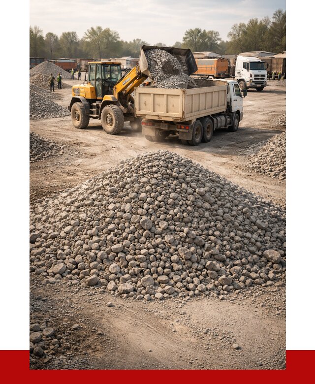 Вторичный щебень фракция 40-70 в Полысаеве от 1789 р, ПРОНЕРУДПлс