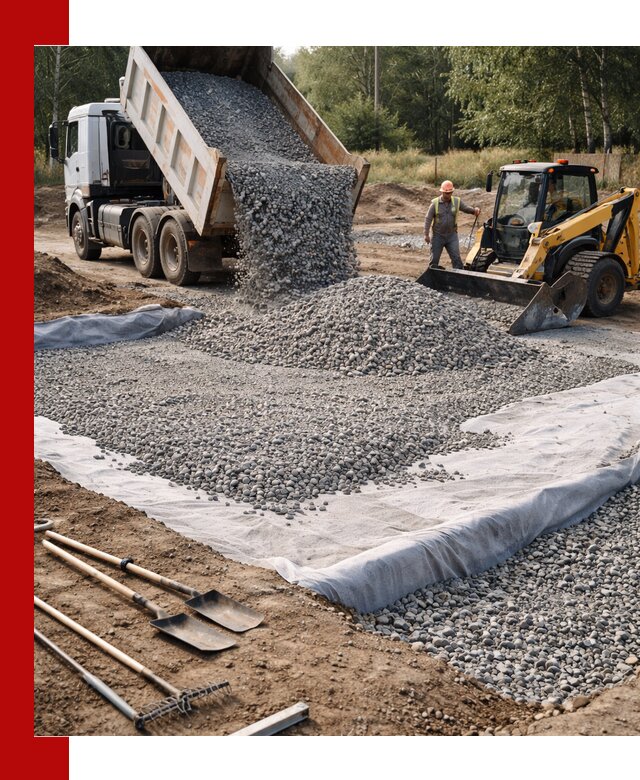 Щебень для фундамента с доставкой в Полысаеве