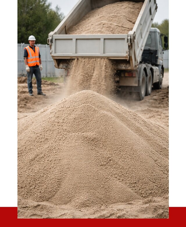 Купить сеяный песок с доставкой в Полысаеве от 2262 р ПРОНЕРУДПлс