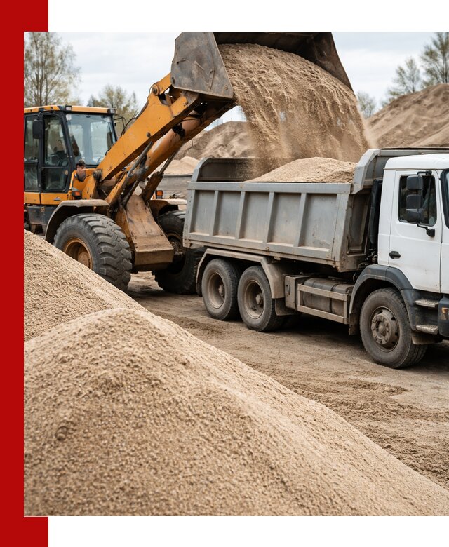 Доставка сеяного песка в Полысаеве оптом и в розницу