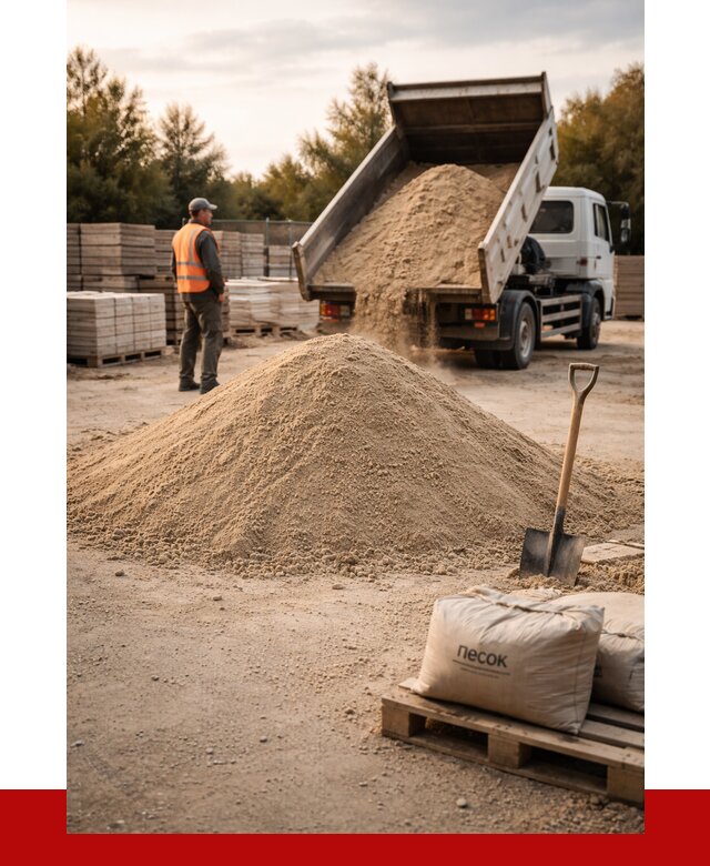 Купить сухой песок в Полысаеве с доставкой от 2468 р. | ПРОНЕРУДПлс