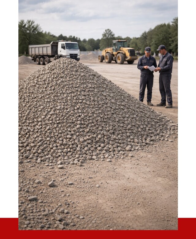 Купить гравий фракция 40-70 в Полысаеве от 1234 р. | ПРОНЕРУДПлс