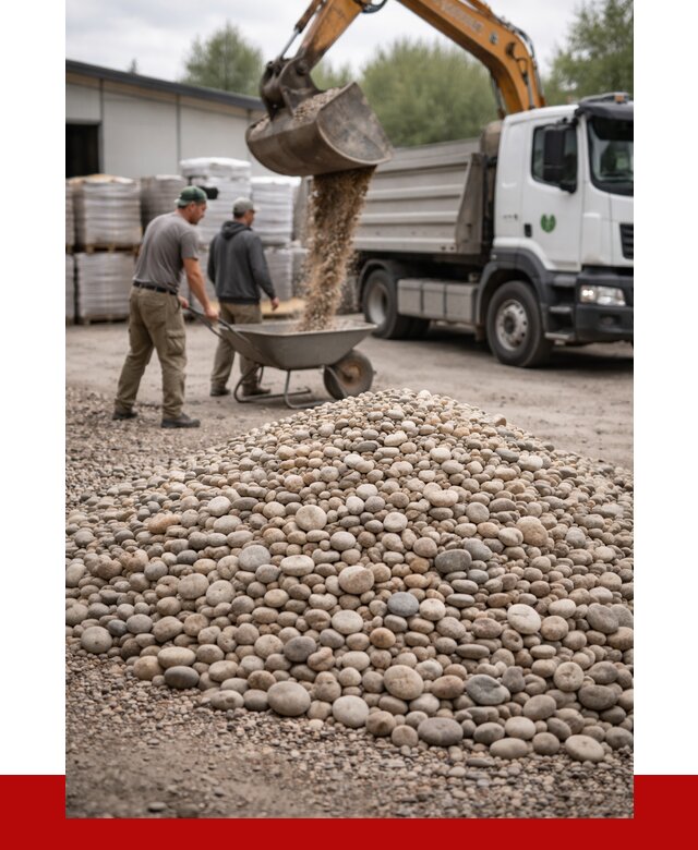 Галька декоративная в Полысаеве от 3291 р. за куб | ПРОНЕРУДПлс