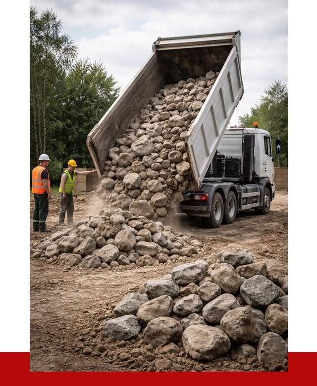 Купить булыжник в Полысаеве с доставкой от 4627 р. за куб | ПРОНЕРУДПлс