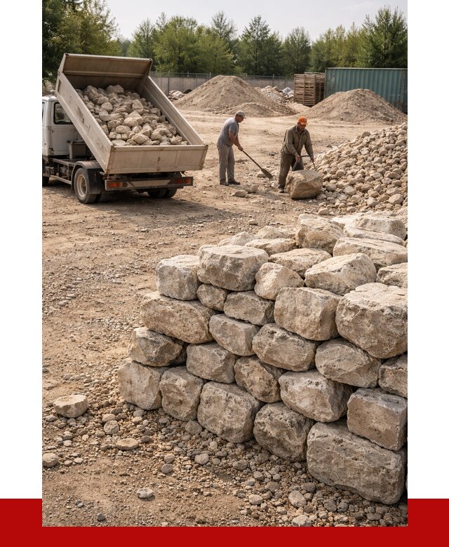 Бутовый камень известняковый в Полысаеве от 4319 р. | ПРОНЕРУДПлс