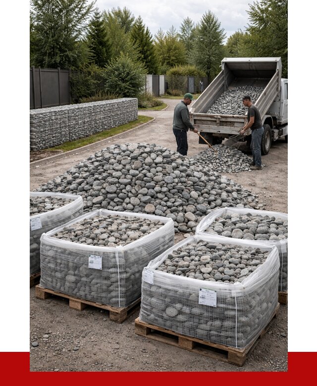 Камень для габионов в Полысаеве от 4319 р. за куб | ПРОНЕРУДПлс