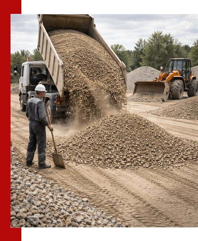 Доставка щпс С3 в Полысаеве самосвалами и бортовыми грузовиками