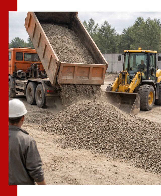 Доставка щпс С8 самосвалами в Полысаеве от производителя