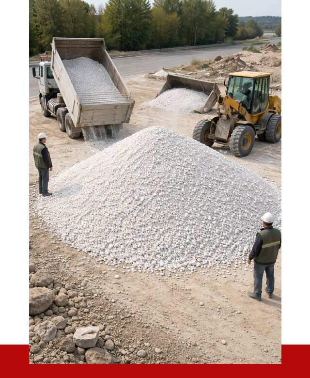 Белая мраморная крошка в Полысаеве от 4319 р. с доставкой | ПРОНЕРУДПлс