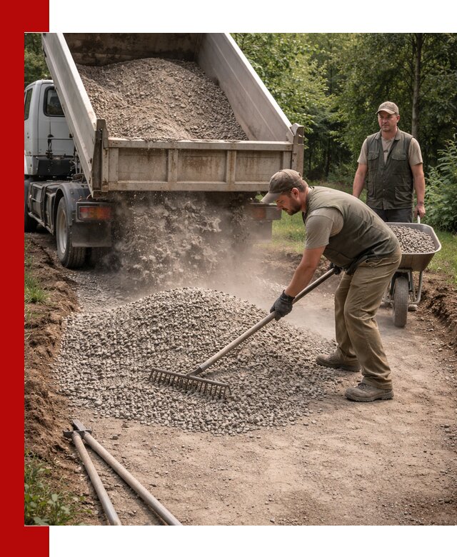 Каменная крошка для дорожек с доставкой в Полысаеве