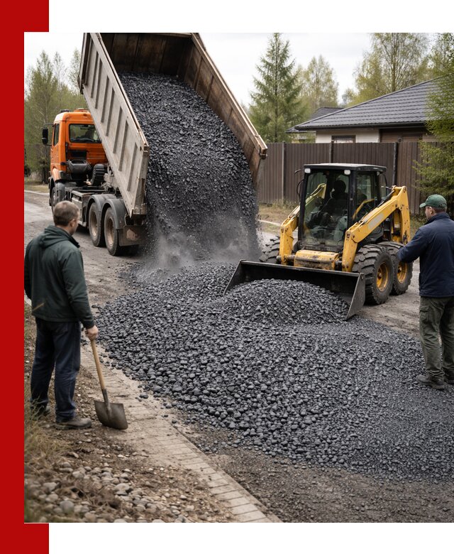 Крошка габбро с доставкой в Полысаеве для строительных работ