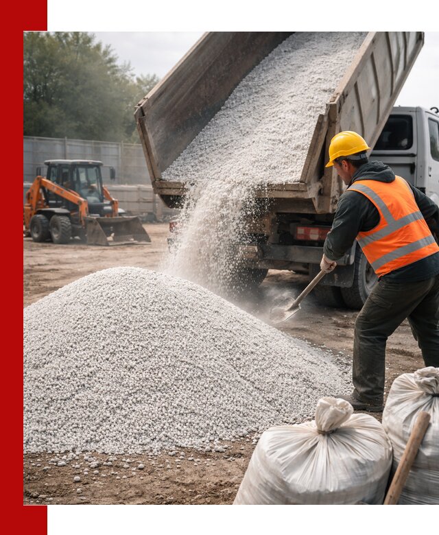 Доставка перлита вспученного в Полысаеве оптом и в розницу