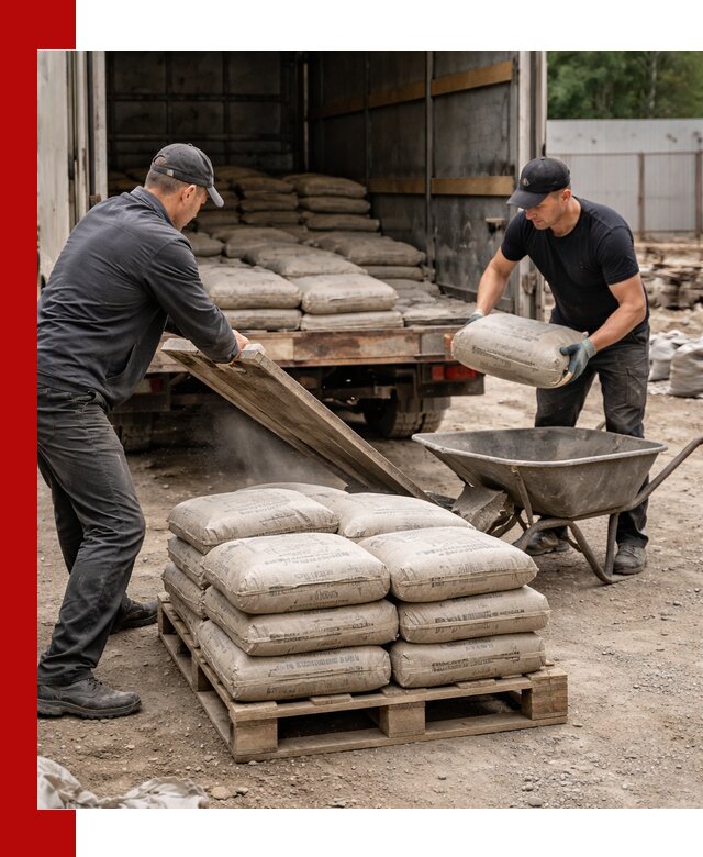 Пескобетон М300 с доставкой в Полысаеве по выгодной цене