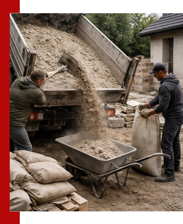 Качественная сухая смесь для кладки с доставкой в Полысаеве