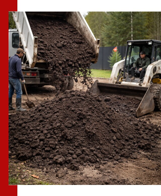 Плодородный грунт с доставкой в Полысаеве для садов и огородов