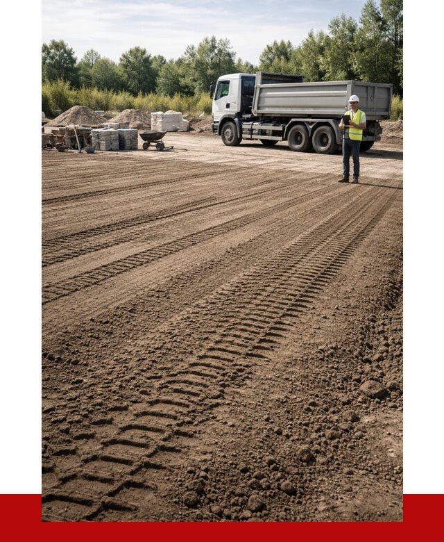 Планировочный грунт в Полысаеве от 1542 р./куб с доставкой | ПРОНЕРУДПлс