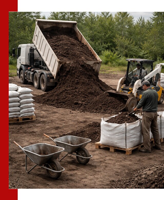 Доставка и продажа торфогрунта в Полысаеве оптом и в розницу