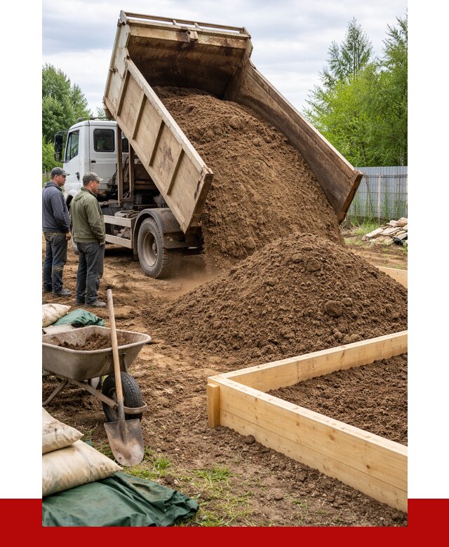 Торфо песчаная смесь в Полысаеве с доставкой от 1902 р. | ПРОНЕРУДПлс