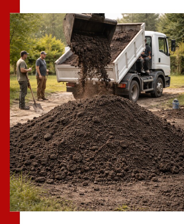 Доставка и продажа чернозема в Полысаеве оптом и в розницу