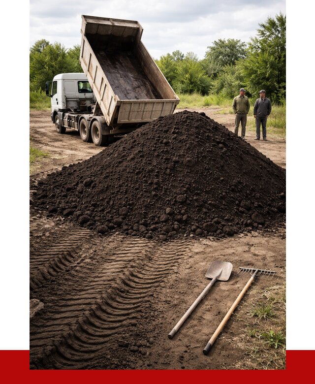 Купить чернозем навалом в Полысаеве от 1234 р. за куб | ПРОНЕРУДПлс