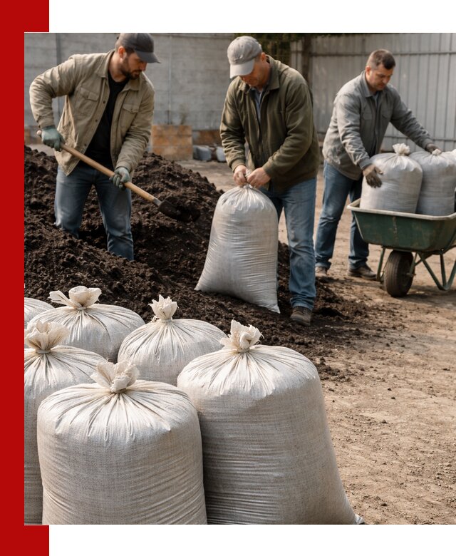 Купить чернозем в мешках с доставкой в Полысаеве