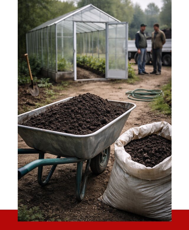 Чернозем для теплицы в Полысаеве с доставкой от 1542 р. | ПРОНЕРУДПлс