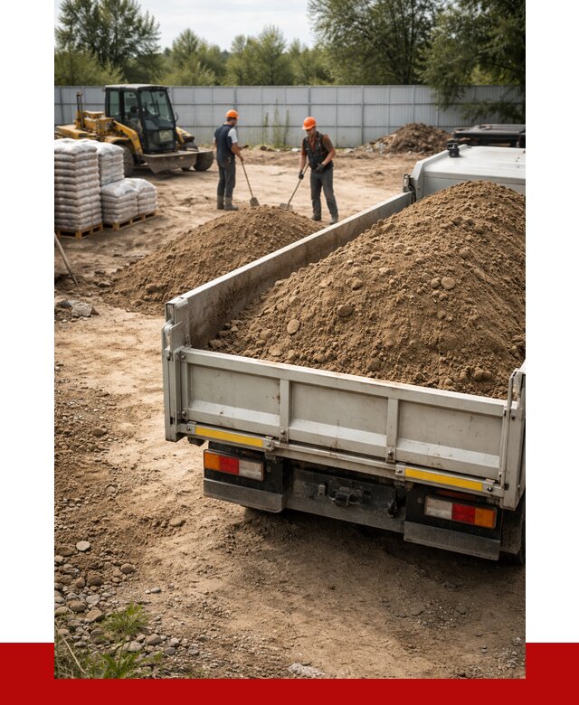 Супесь с доставкой в Полысаеве от 2519 р. за куб | ПРОНЕРУДПлс