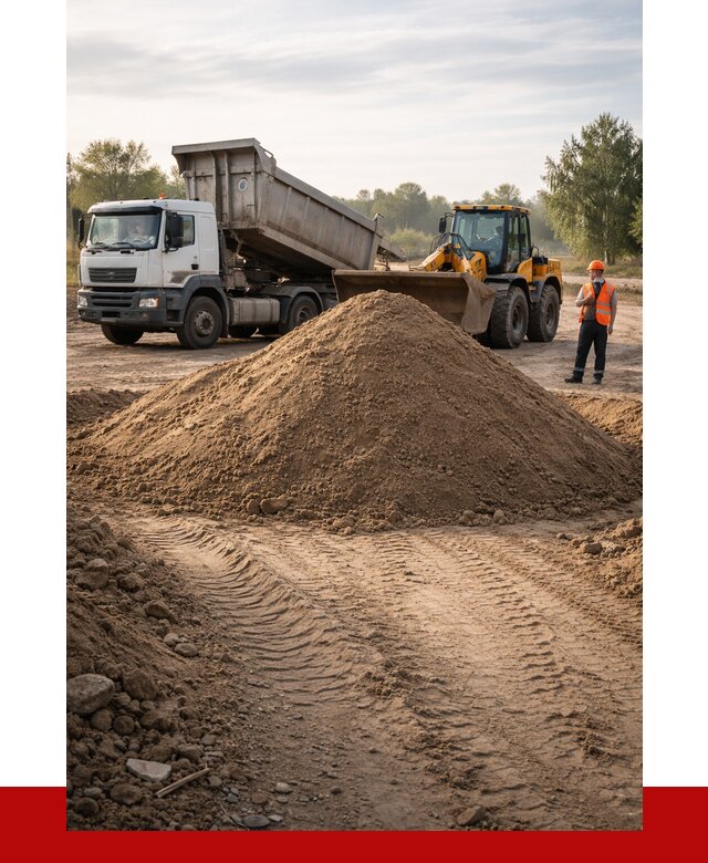 Купить песчаный грунт с доставкой в Полысаеве от 4319 р. | ПРОНЕРУДПлс