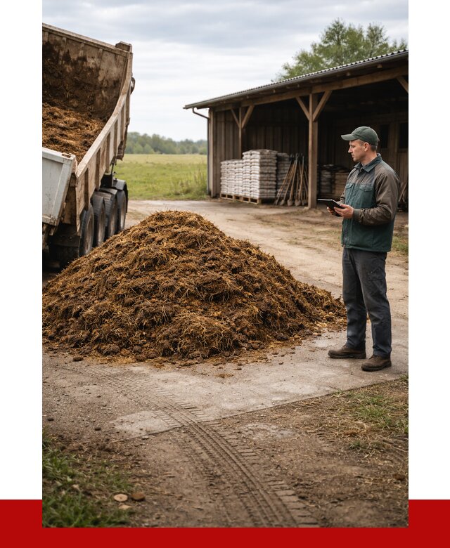 Купить навоз с доставкой в Полысаеве от 1234 р. за куб | ПРОНЕРУДПлс