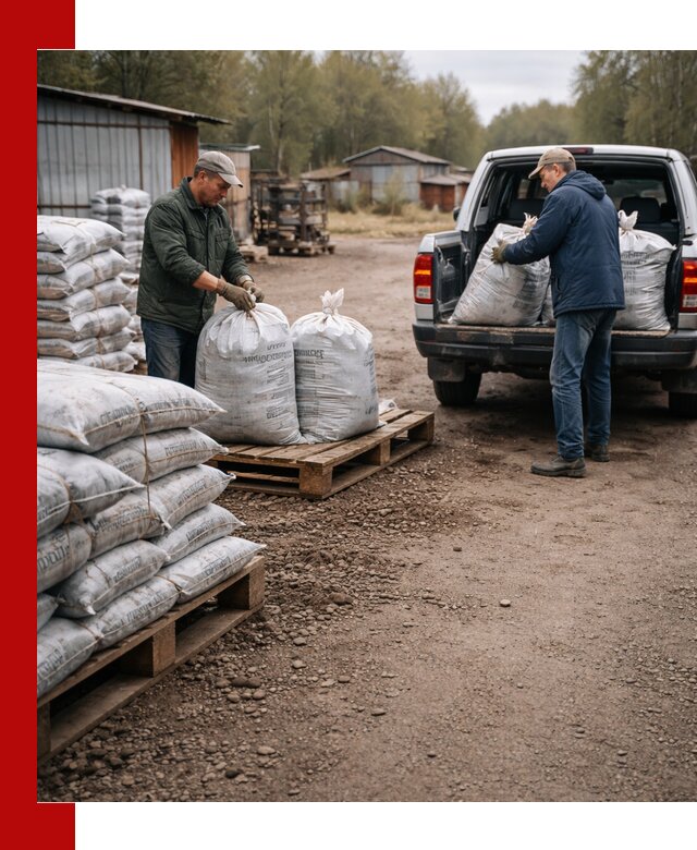 Купить конский навоз в мешках с доставкой в Полысаеве