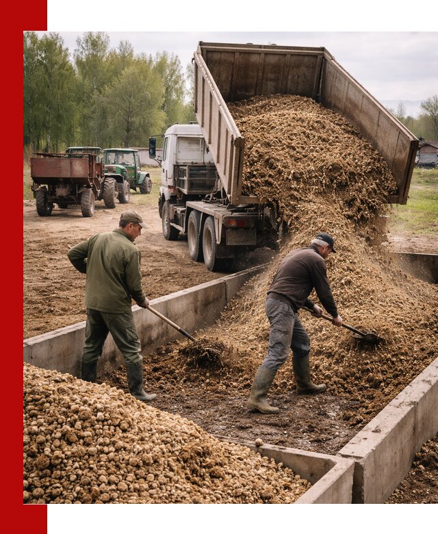 Куриный помет с доставкой в Полысаеве оптом и в розницу