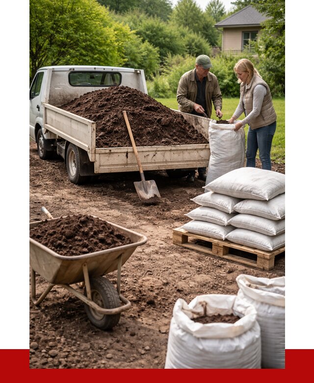 Перегной в мешках с доставкой в Полысаеве от 2262 р. | ПРОНЕРУДПлс