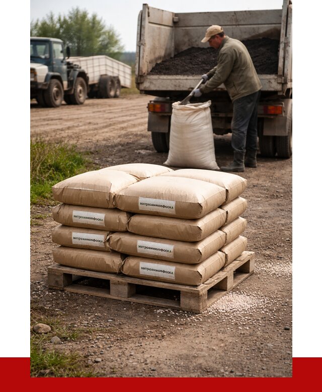 Купить нитроаммофоска в Полысаеве от 4319 р. за куб | ПРОНЕРУДПлс