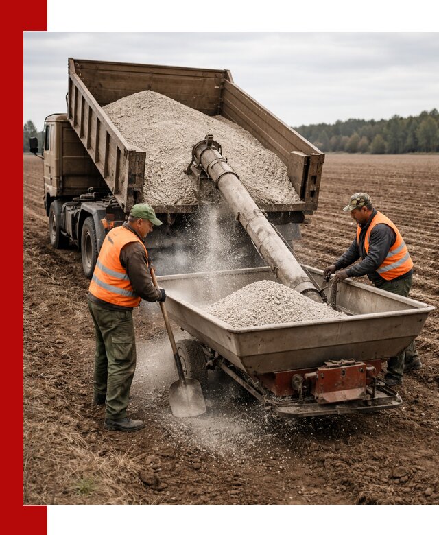 Доставка и продажа суперфосфата оптом и в розницу в Полысаеве