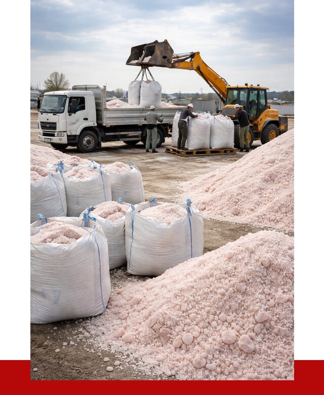 Калийная соль оптом с доставкой в Полысаеве от 6375 р. | ПРОНЕРУДПлс