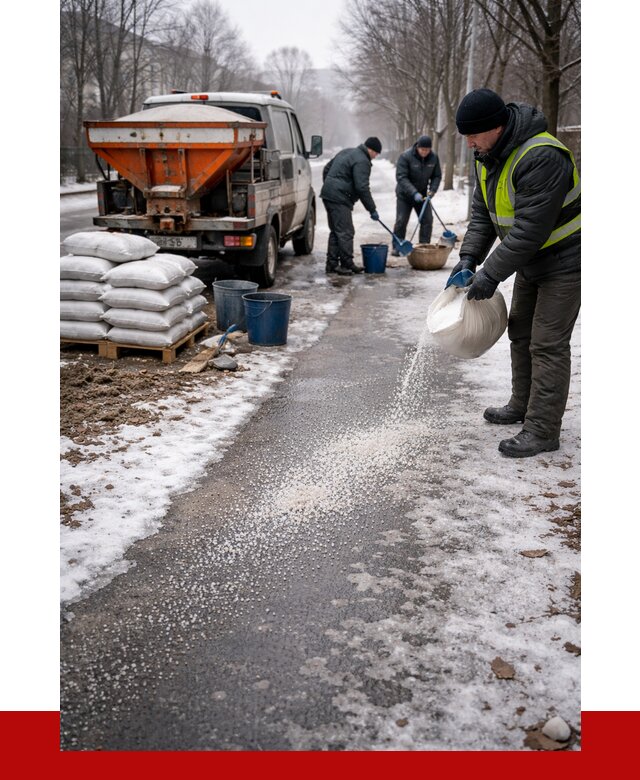 Реагент против гололеда в Полысаеве с доставкой от 4627 р. | ПРОНЕРУДПлс