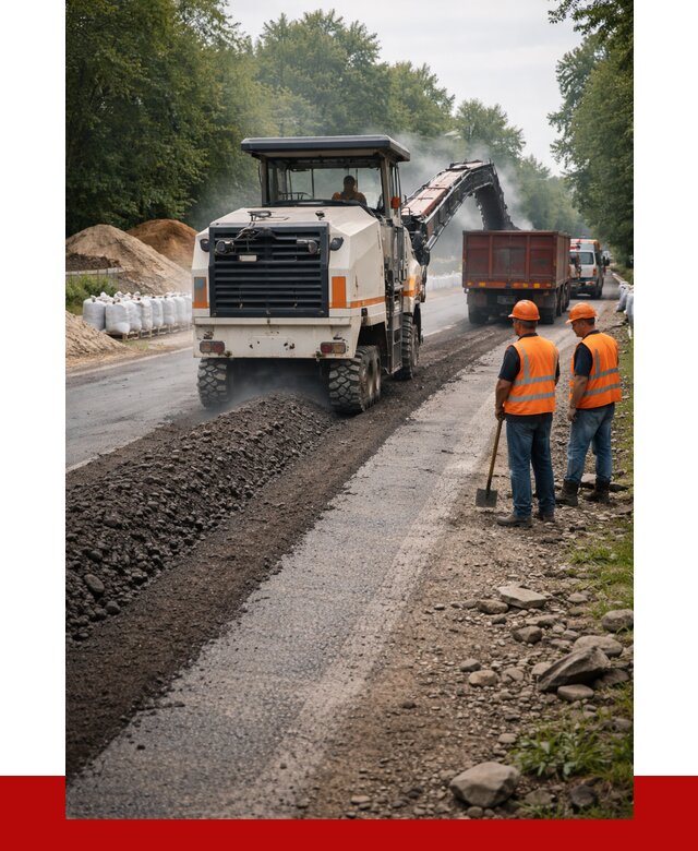 Фрезерованный асфальт в Полысаеве от 2262 р./куб. | ПРОНЕРУДПлс