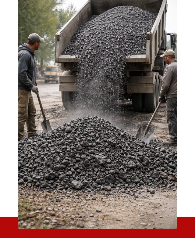 Дробленый асфальт в Полысаеве от 2879 р. с доставкой | ПРОНЕРУДПлс