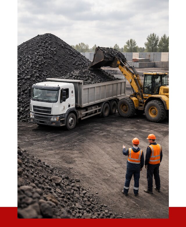 Купить каменный уголь в Полысаеве от 7404 р. за куб | ПРОНЕРУДПлс