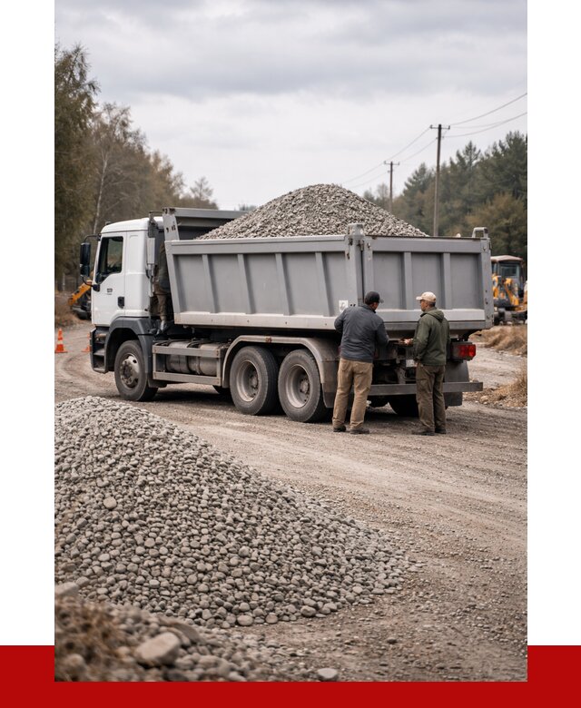 Доставка самосвалом 10 кубов в Полысаеве от 7404 р. | ПРОНЕРУДПлс
