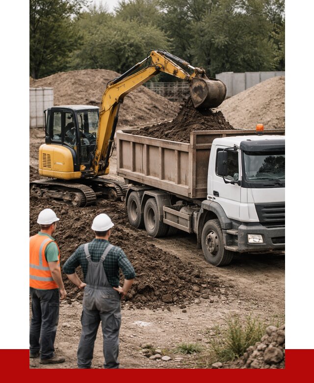 Вывоз грунта в Полысаеве от 4627 р. самосвалом | ПРОНЕРУДПлс